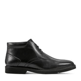 Rockport Men / Flynn Lace-up Almond Toe Casual Boots - Black Leather