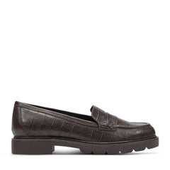 Rockport Women / Kacey Penny Loafer - Brown Croco