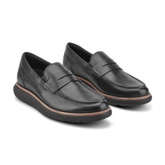 Rockport Men / Total Motion Cadwyn Loafers - Black Leather