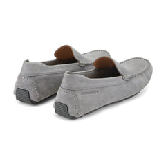 Rockport Men / Rodger Loafers - Light Gray Suede
