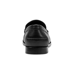 Rockport Men / Whit Classic Bit Loafers - Black Matte Leather