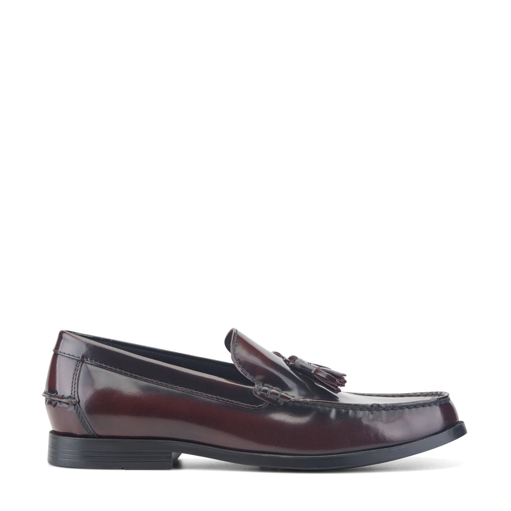 Rockport Men / Whitlaw Tassel Loafers - Dark Red Leather