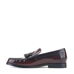 Rockport Men / Whitlaw Tassel Loafers - Dark Red Leather