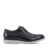Rockport Men / Garett Wing Tip Oxford - Black Vapor Leather