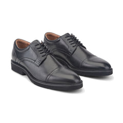 Rockport Men / Findlay Dress Lace-up Almond Toe Oxfords - Black Leather