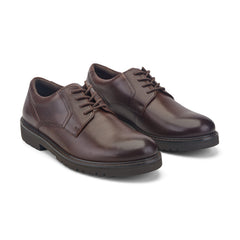Rockport Men / Maverick Plain Toe Oxford - Dark Brown Leather