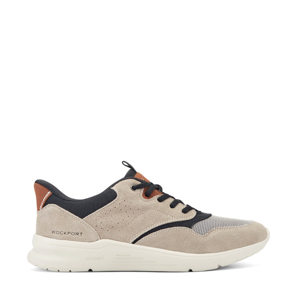 Rockport Men / Shawn Step Activated Casual Lace-up Sneakers - Taupe Suede