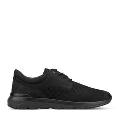 Rockport Men / Jaimie Lace-up Sneakers - Black Leather