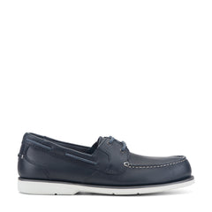 Rockport Men / Southport Boat Shoe - Dark Blue Leather