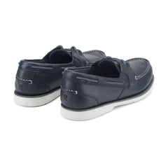 Rockport Men / Southport Boat Shoe - Dark Blue Leather