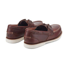 Rockport Men / Southport Boat Shoe - Medium Brown Leather