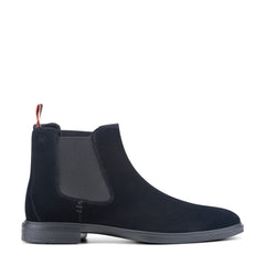 Rockport Men / Keeney Casual Slip-On Boots - Black Suede
