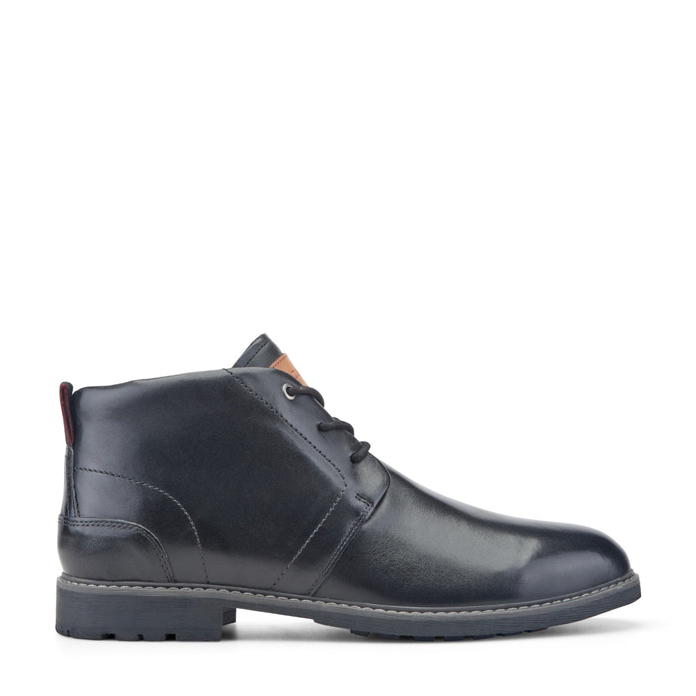 Rockport Men / Tolan Lace-Up Leather Chukka Boots - Black Leather