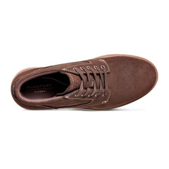 Rockport Men / Seamus Waterproof Casual Lace-up Boots - Dark Brown Suede