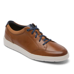 Rockport Men / Total Motion Court Blucher Lace-up Casual Sneakers - Medium Natural Leather