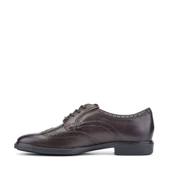 Rockport Men / Keegan Dress Wing Tip Lace-up Oxfords - Dark Brown Leather