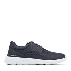 Rockport Men / Jaimie Lace-up Sneakers - Dark Blue Leather