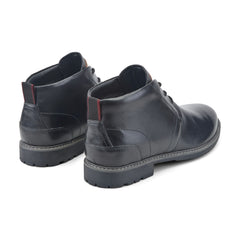 Rockport Men / Tolan Lace-Up Leather Chukka Boots - Black Leather