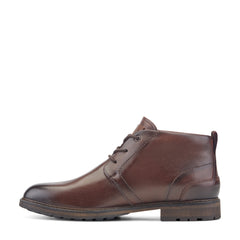 Rockport Men / Tolan Lace-Up Leather Chukka Boots - Medium Brown Leather