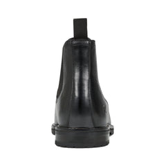 Rockport Men / Cassius Slip-on Almond Toe Boots - Black Leather