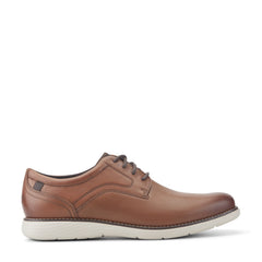 Rockport Men / Garett Plain Toe Oxford - Cognac Leather