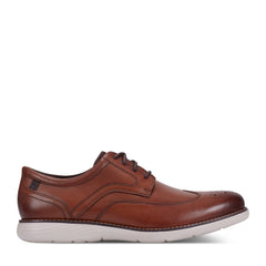 Rockport Men / Garett Wing Tip Oxford - Cognac Leather