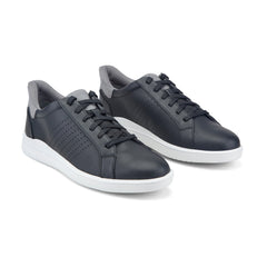 Rockport Men / Tristen Step Activated Lace-Up - Black Leather