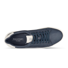 Rockport Men / Lite Court Lace-up Casual Sneakers - Dark Blue Leather