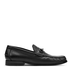 Rockport Men / Whit Classic Bit Loafers - Black Matte Leather