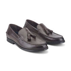 Rockport Men / Whitlaw Tassel Loafers - Dark Brown Leather