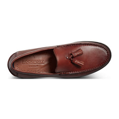 Rockport Men / Whitlaw Tassel Loafers - Dark Natural Leather
