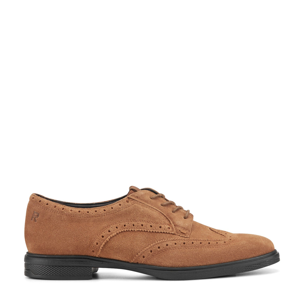 Rockport Men / Keegan Dress Wing Tip Lace-up Oxfords - Cognac Suede