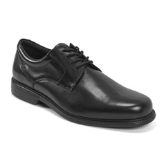 Rockport Men / Charles Road Plain Toe Oxford - Black Leather