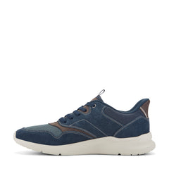 Rockport Men / Shawn Step Activated Casual Lace-up Sneakers - Dark Blue Suede