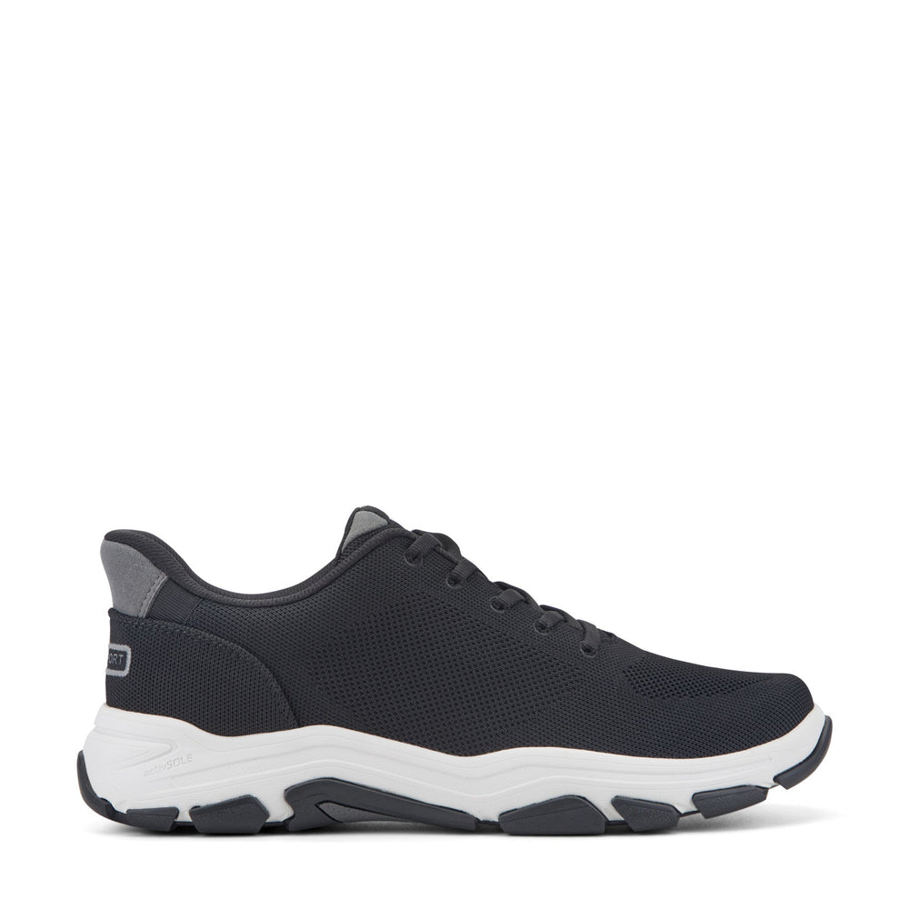 Rockport Men / Rafferty Step Activated Lace-up Casual Sneakers - Black
