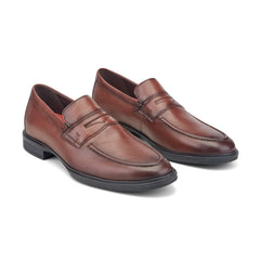 Rockport Men / Keenan Penny Loafers - Medium Natural Leather