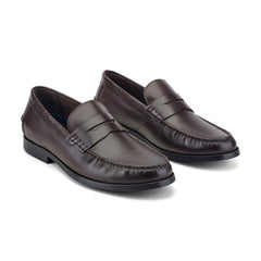 Rockport Men / Willcox Classic Penny Loafers - Dark Brown Leather