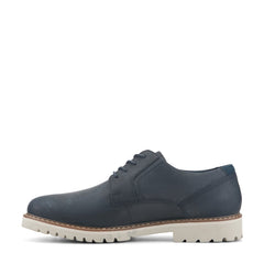 Rockport Men / Maverick Plain Toe Oxford - New Dress Blues Leather