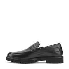 Rockport Men / Maverick Penny Loafers - Black Leather