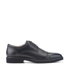 Rockport Men / Findlay Dress Lace-up Almond Toe Oxfords - Black Leather