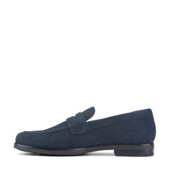 Rockport Men / Sutton Penny Loafers - Dark Blue Suede