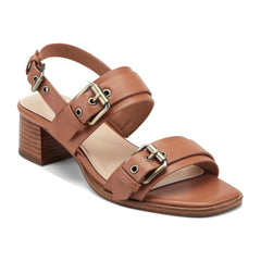 Rockport Women / Halena Slingback Dress Sandals - Light Natural Leather