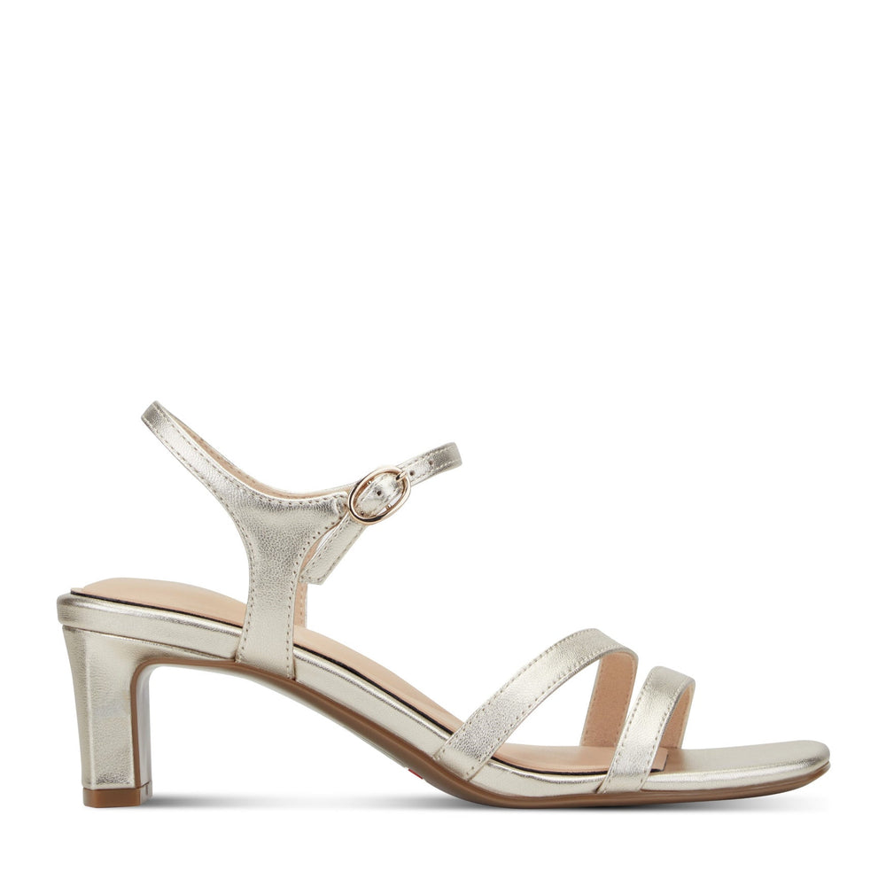 Rockport Women / Total Motion Teddy Sandals - Gold Leather