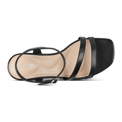 Rockport Women / Total Motion Teddy Sandals - Black Leather