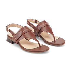 Rockport Women / Ofera Slingback Sandals - Mediun Brown Leather