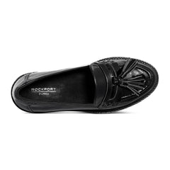 Rockport Women / Kiara Tassel Loafers - Black Patent