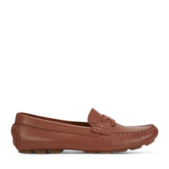 Rockport Women / Blara Almond Toe Casual Slip-on Flat Loafers - Medium Natural