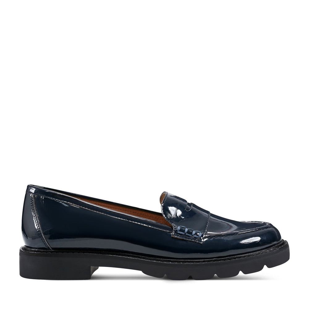 Rockport Women / Kacey Penny Loafer - Navy Patent