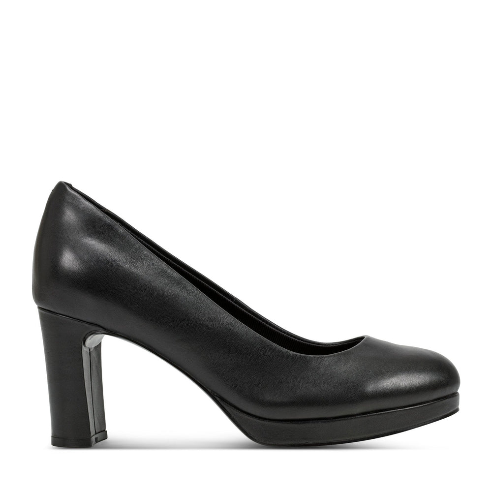 Rockport Women / Carmen Total Motion Platform Pumps - Black Leather