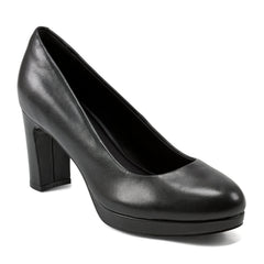 Rockport Women / Carmen Total Motion Platform Pumps - Black Leather